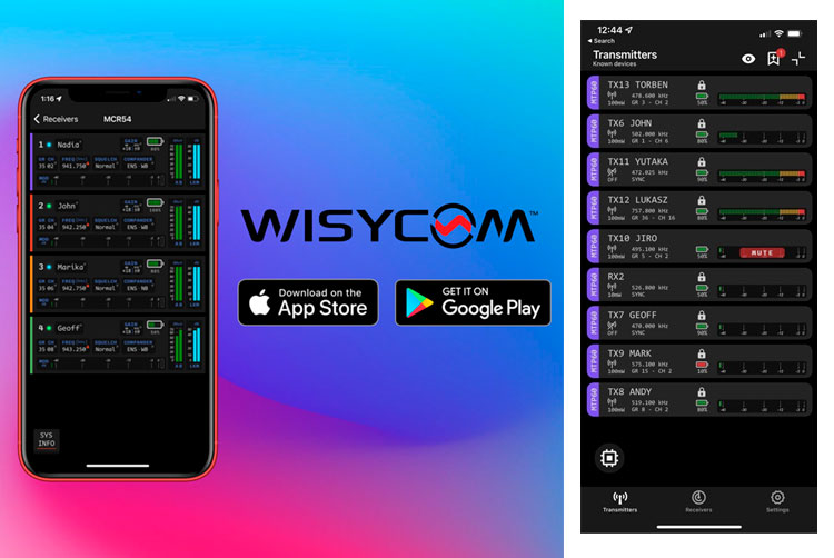 Wisycom App