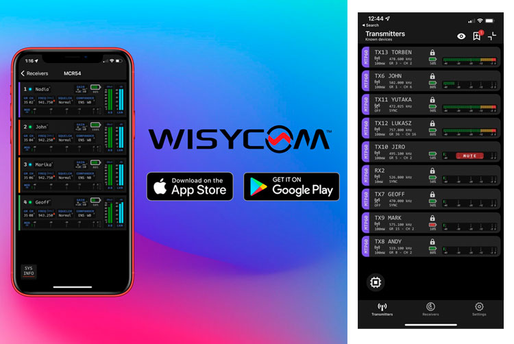 Wisycom App